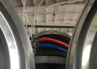 Máy ép đùn ống nhựa PE PP PVC HDPE Dây chuyền ống sóng đôi