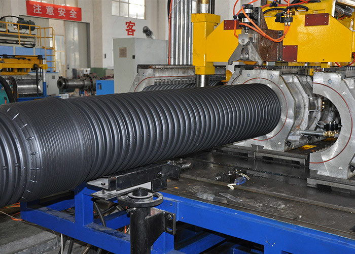 Dây chuyền sản xuất ống PE cuộn sóng 250mm 90KW