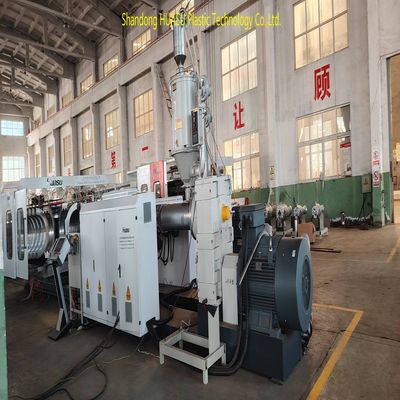 Customizable 60-2000kg/h Capacity Double Wall Corrugated Pipe Extrusion Line with Siemens PLC System and Horizontal Corrugator