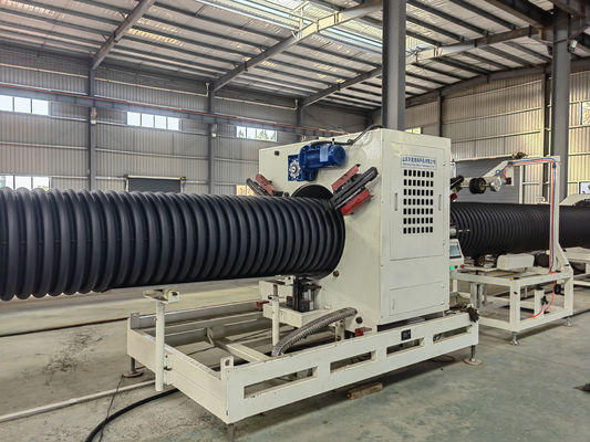 Fast Speed Single And Double Wall Corrugated Pipe Machine For Production