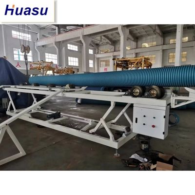 DWC Pipe Extrusion Line with 32-1600mm Pipe Diameter 60-2000kg/h Capacity and Siemens PLC Control for PVC/PE Corrugated Pipe