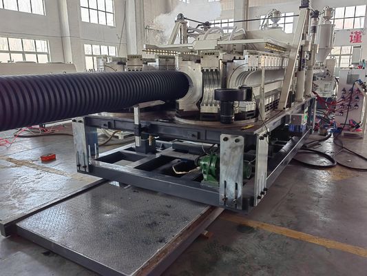 Double Wall Corrugated Pipe Extrusion Line with Siemens Electric Components