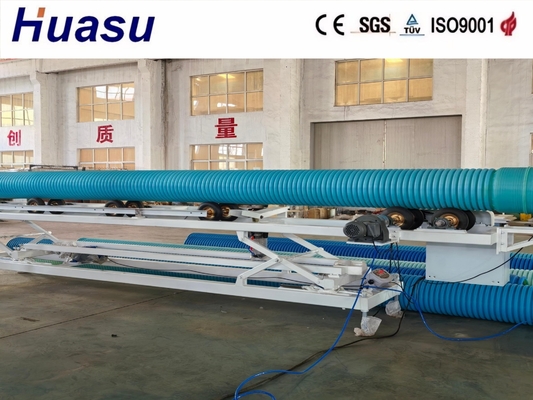 Double-wall Socket Joint Expansion Mode Corrugated Pipe Production Line for PVC / PE / MPP / PA / HDPE Materials