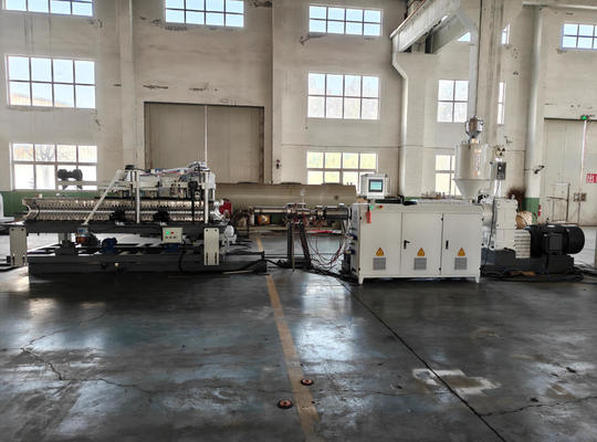 Automatic Single Wall Corrugated Pipe Extrusion Line with Deep Screw Channel for HDPE Pipe Production