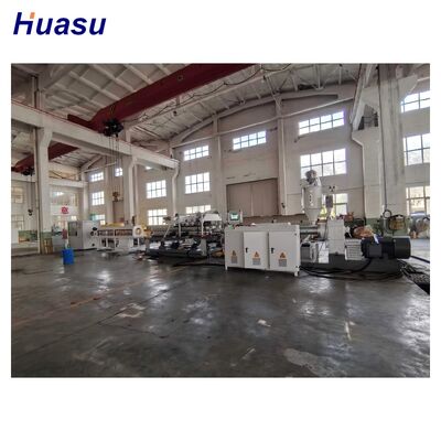PVC PE MPP PA HDPE Granules And Pellets Compatible Double Wall Corrugated Pipe Extrusion Machine Featuring Energy Saving