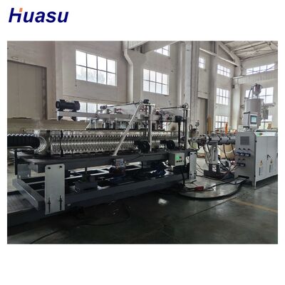 Automatic And Computerized HDPE Pipe Extrusion Line for 110mm 300mm 600mm Double Wall Corrugated Pipe Production