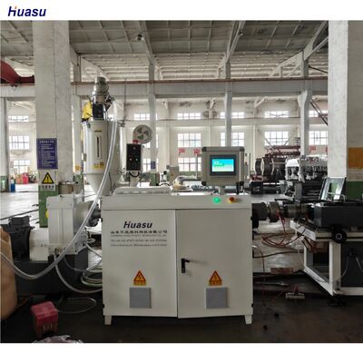 Automatic High-Accuracy Single Wall Corrugated Pipe Extrusion Machine with LD Ratio 33 38 40 for Industrial Use