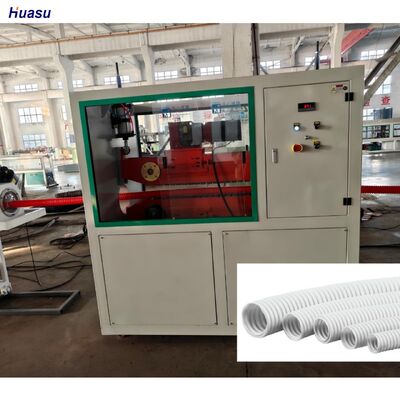 Extruding Machine HDPE PP PVC double wall corrugated pipe machine optimized for industrial pipe extrusion applications