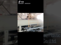 SGS315 PE water/gas supply pipe extrusion line