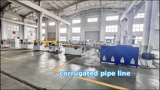 Dây chuyền sản xuất ống sóng đôi tường | Sản lượng cao & Chuông trực tuyến