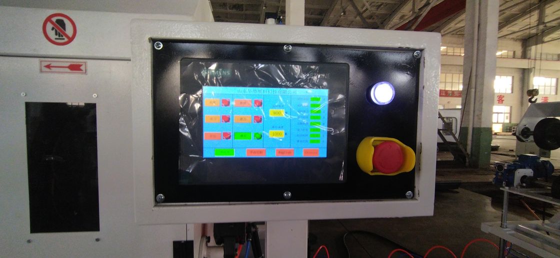 Dây chuyền đùn ống gợn sóng hai vách Siemens Electric Element Horizontal Corrugator với sản lượng 60-2000kg/h