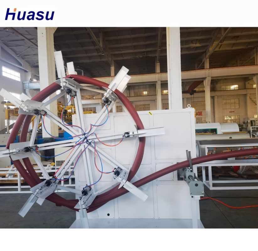 Máy xăng ống HDPE với động cơ WEG Siemens Beide Motor Cho PE PP HDPE PVC Chọn vật liệu chế biến