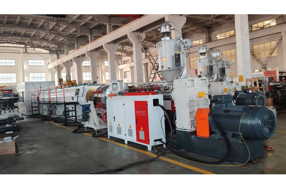 Siemens Beide / WEG Motor HDPE Pipe Extrusion Machine cho chế biến chính xác và chính xác