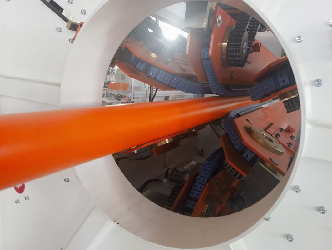 PE PP PVC xử lý HDPE đường ống ép với Omron kiểm soát nhiệt độ và một vít