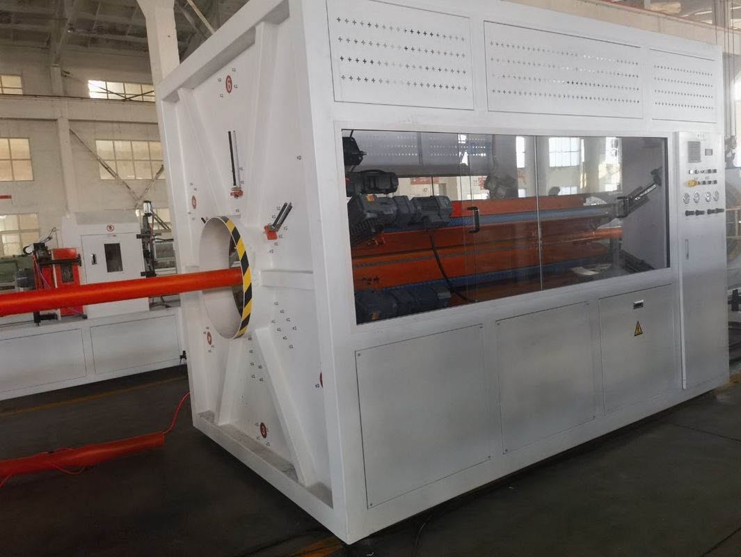 Siemens Electric Parts HDPE Solid Wall Pipe Extrusion Machine cho sản xuất chính xác