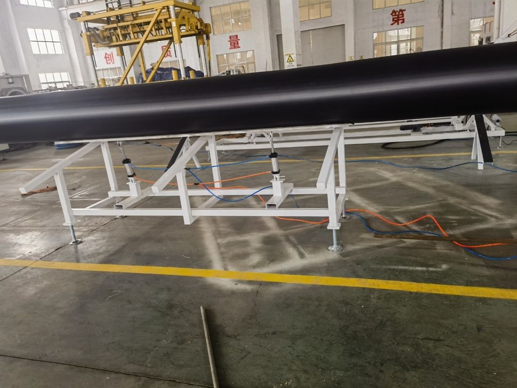 HDPE PP ống dây chuyền ép tường rắn cho một vít ép ống bền và mạnh