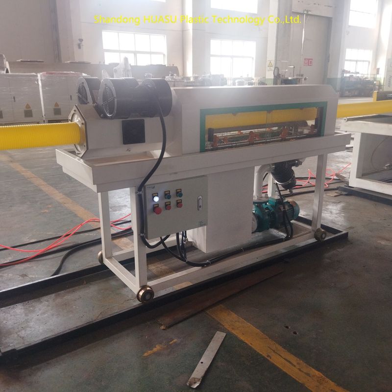 Dây chuyền đùn ống nhựa tự động với điện chính Siemens ABB và làm mát bằng nước và khí nén cho sản lượng tùy chỉnh