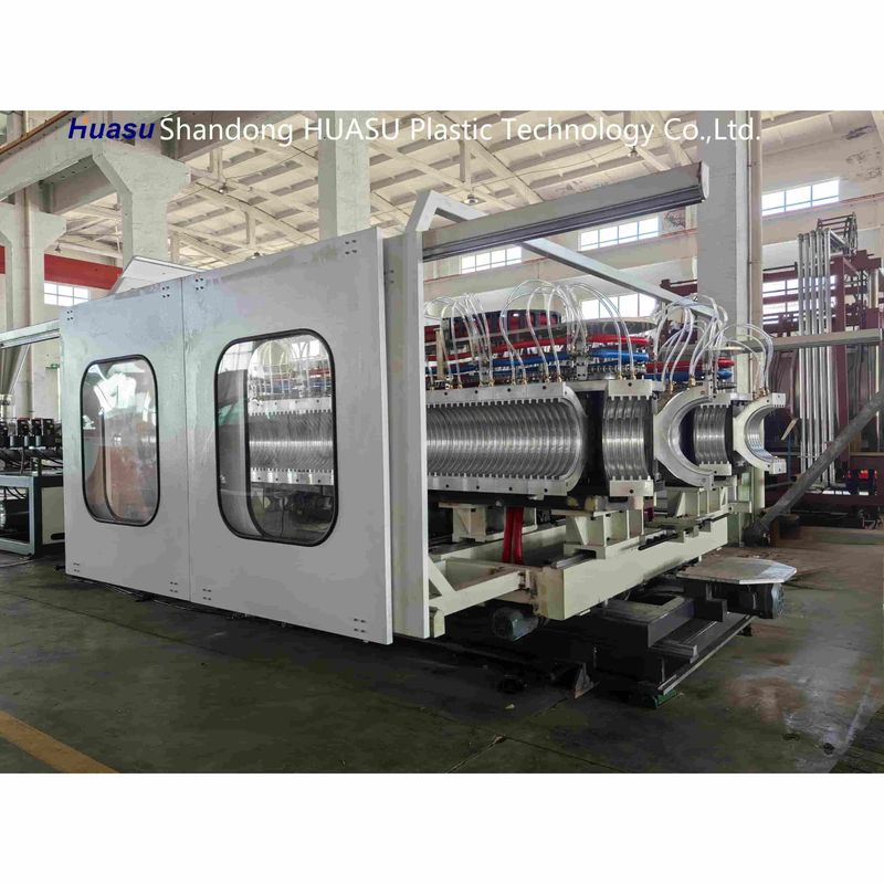 Máy xát ống lợp tường kép có thể tùy biến với 500-2000Kg / h đầu ra và Hệ thống PLC Siemens