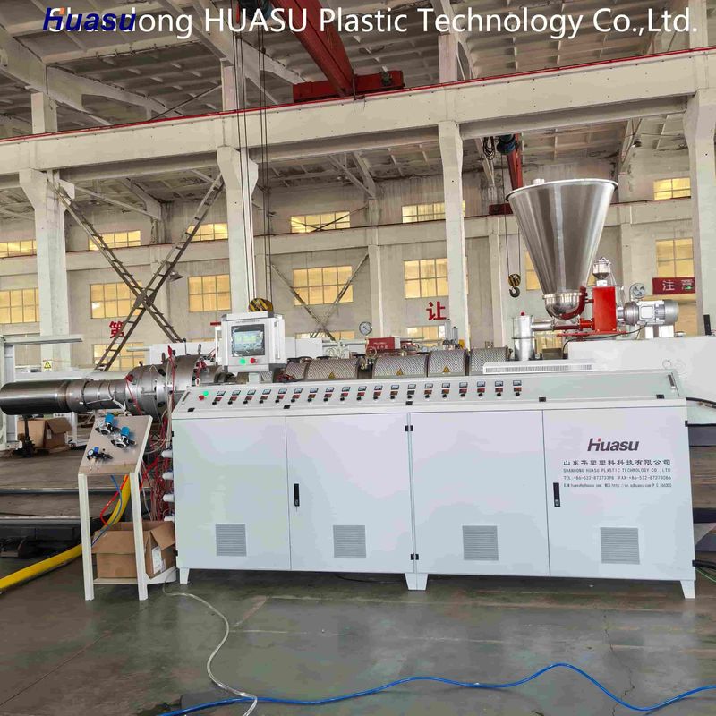 Dây chuyền sản xuất ống gợn sóng hai thành PVC tùy chỉnh với đường kính ống 32-1600mm và sản lượng 500-2000Kg/H