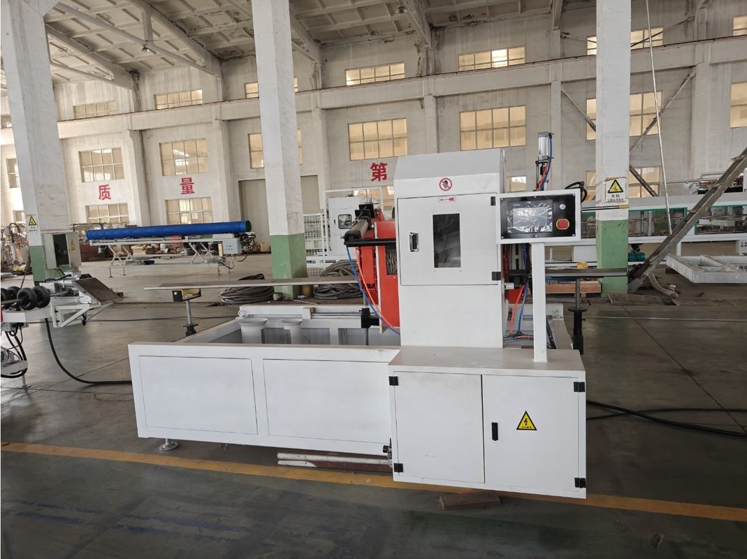 Dây chuyền đùn ống gợn sóng hai thành tùy chỉnh với vật liệu khuôn hợp kim nhôm và Contactor Schneider