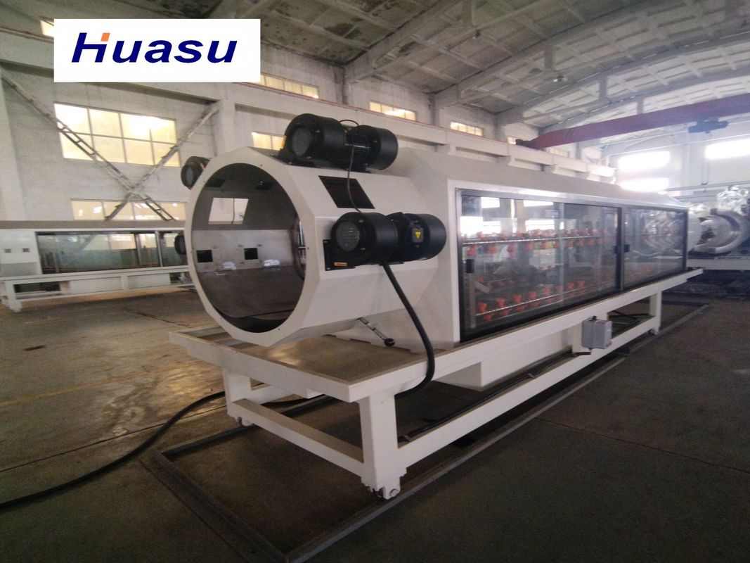 Dây chuyền đùn ống gợn hai thành với đường kính ống 32-1600mm, công suất 60-2000kg/h và Hệ thống điều khiển PLC Siemens