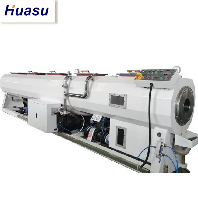 Dòng xăng ống lốp hai tường với phạm vi đường kính cắt 32-1600mm và quy trình làm mát bằng nước với công nghệ PLC của Siemens