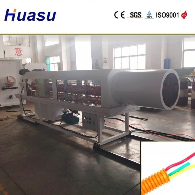 Dòng xăng ống lốp hai tường với phạm vi đường kính cắt 32-1600mm và quy trình làm mát bằng nước với công nghệ PLC của Siemens