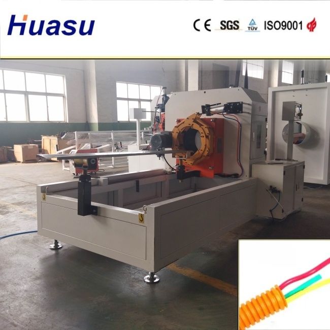 Dòng xăng ống lốp hai tường với phạm vi đường kính cắt 32-1600mm và quy trình làm mát bằng nước với công nghệ PLC của Siemens