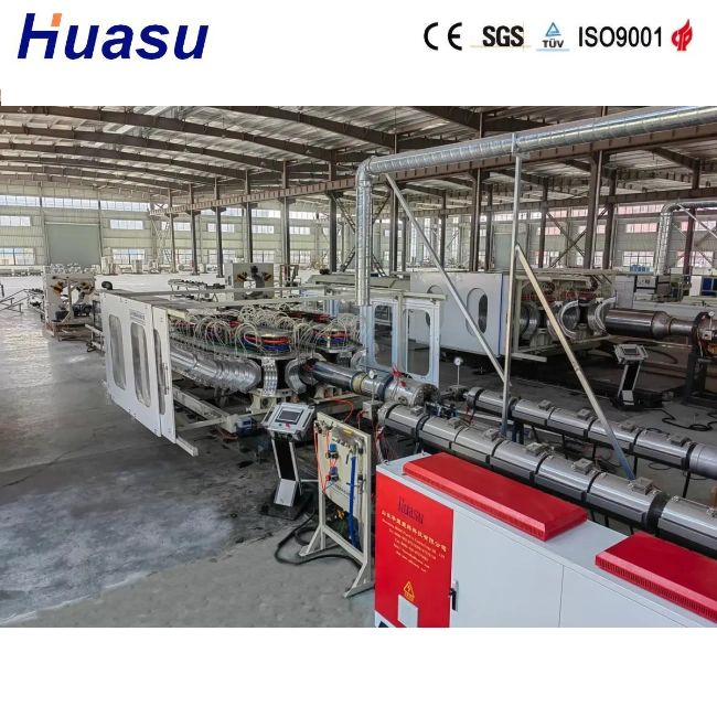 Dây chuyền đùn ống gợn sóng hai thành năng suất cao với đường kính ống 32-1600mm và công nghệ PLC Siemens