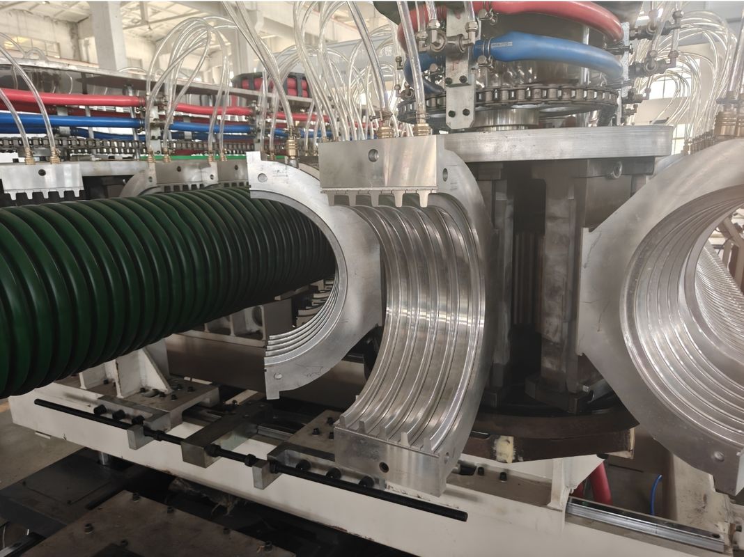 Máy xát ống PVC tốc độ cao, máy làm ống dồn