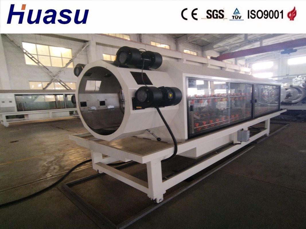 Conical Twin-screw Extruder DWC Pipe Extrusion Line với tự động hóa cao và chạy khối khuôn