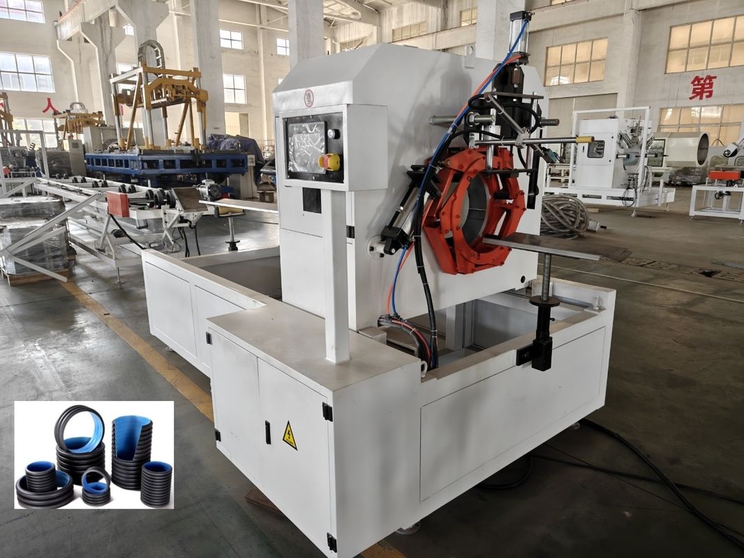 Dây chuyền đùn ống gợn sóng hai thành với biến tần Siemens, đường kính tối thiểu 63mm