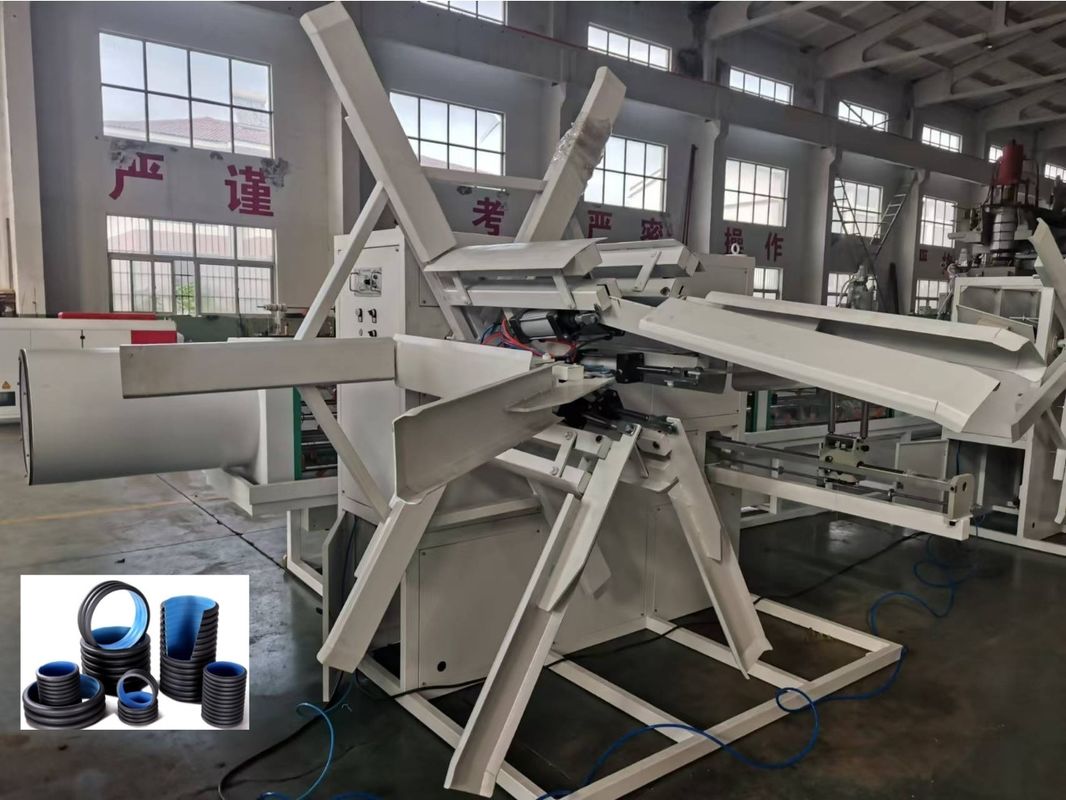 Dây chuyền đùn ống gợn sóng hai vách động cơ AC WEG 63mm Đường kính tối thiểu