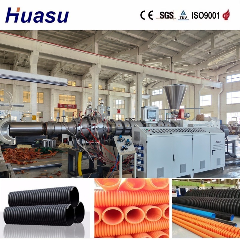 DWC tiết kiệm năng lượng DWC đường ống ép với 60-2000kg / h Capacity và đường kính đường ống 32-1600mm cho năng suất cao