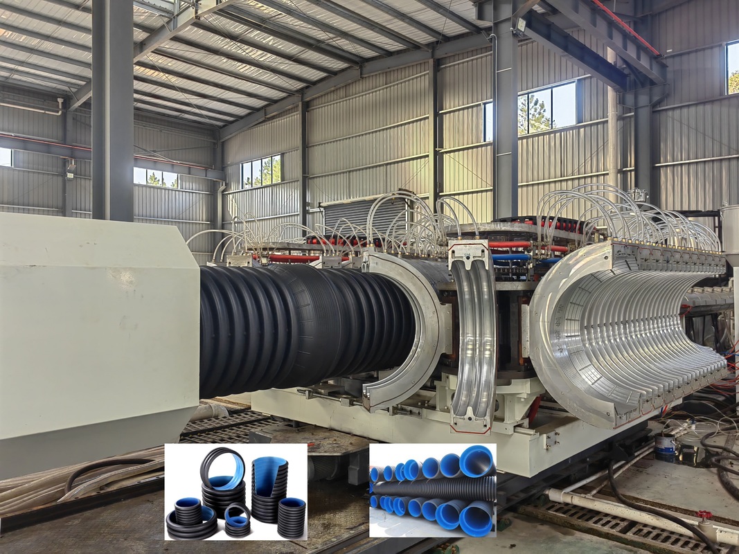 Sản phẩm bán nóng ống dọc nhựa máy làm ra dây chuyền ép với hệ thống điều khiển PLC