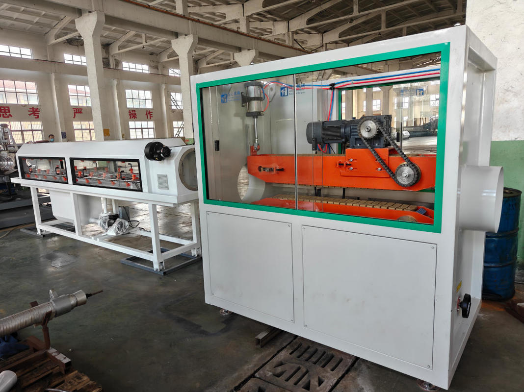 Dây chuyền đùn ống gợn hai thành với vật liệu 38CrMoAlA, điện áp 220-440V và thông số kỹ thuật 75-250mm