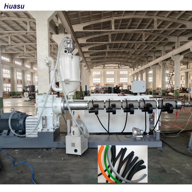 Dòng xăng ống lợp tường hai với động cơ AC Siemens, tỷ lệ vít 33:1 và hệ thống làm mát bằng nước