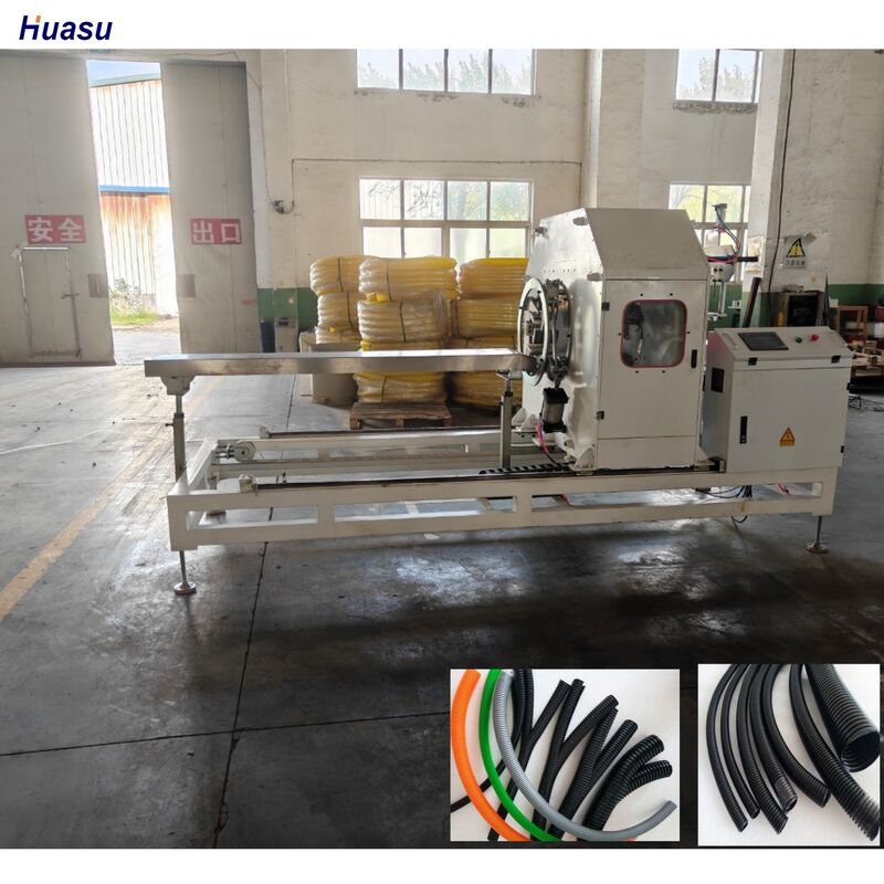 Dây chuyền đùn ống gợn sóng hai vách Siemens với các bộ phận điện chính, số lượng khuôn 48 và chức năng làm mát bằng nước