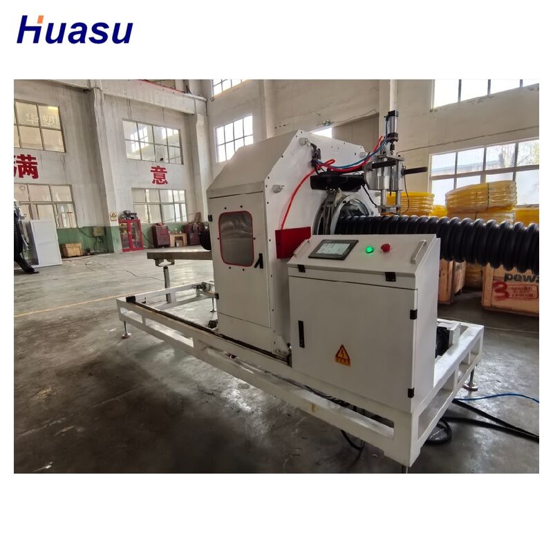 32mm-1600mm bảo vệ cáp dây chuyền ống bọc thép với PLC điều khiển giao diện màn hình cảm ứng và tự động hóa cao