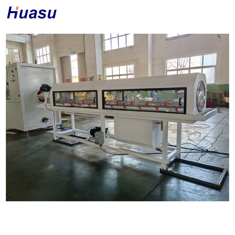 63-1600mm Pipe ID HDPE Pipe Extrusion Line Máy sản xuất ống lốp hai tường tự động