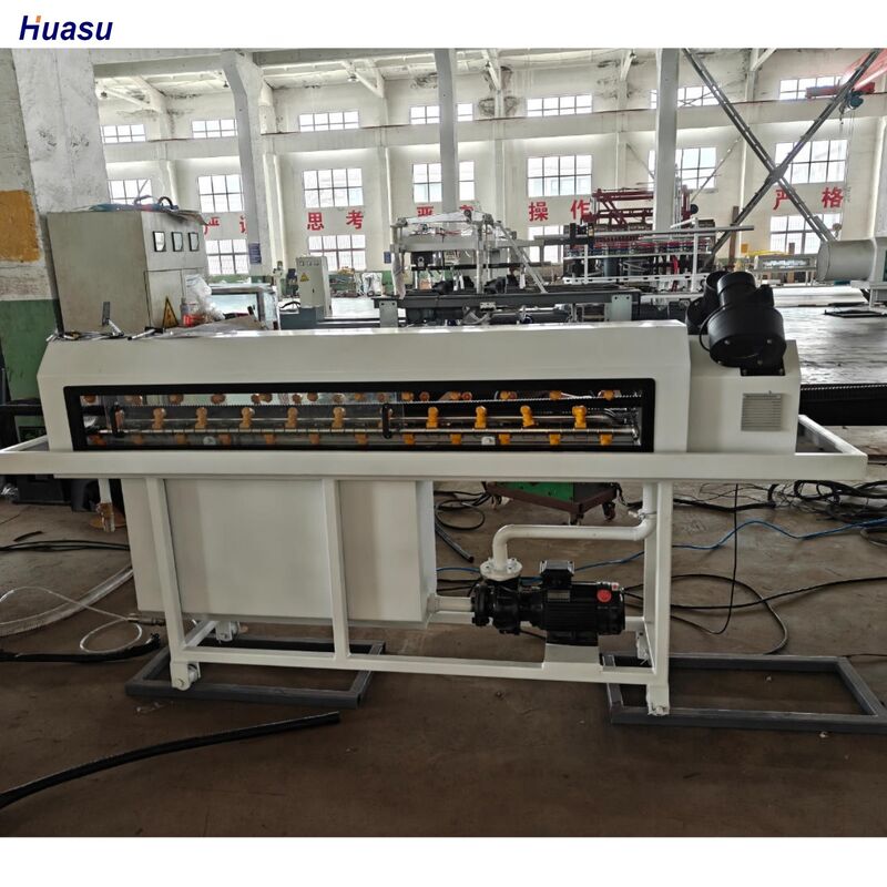 Dây chuyền đùn ống gợn sóng thành đơn bằng thép với linh kiện điện Schneider Siemens, Bảo hành 1 năm và Độ sâu nitriding thùng 0.4～0.7 mm