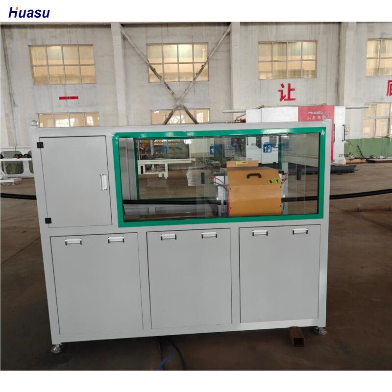 PLC điều khiển một bức tường dây chuyền ống đè với thiết kế một vít và vật liệu tay áo nước thép