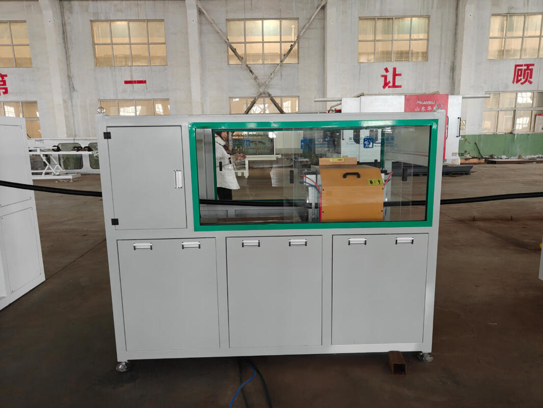 Dây chuyền đùn ống gợn sóng một lớp tự động hoàn toàn với công suất 40-80kg/h và hệ thống làm mát bằng nước