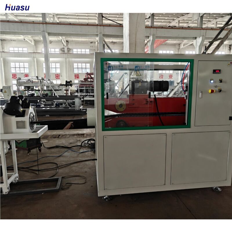 Dây chuyền đùn ống gợn sóng thành đơn làm mát bằng nước với công suất 400-1000 và tạo sóng tự động