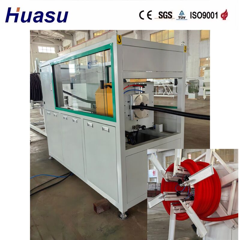 Đường dẫn đẩy ống lỏng có đường kính 32mm-1600mm và máy đẩy vít duy nhất để bảo vệ cáp