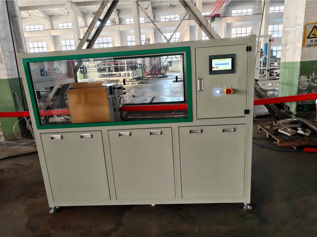 Dòng xăng ống lợp tường hai với các bộ phận điện chính của Siemens và khuôn hợp kim nhôm cho sản xuất ống DWC