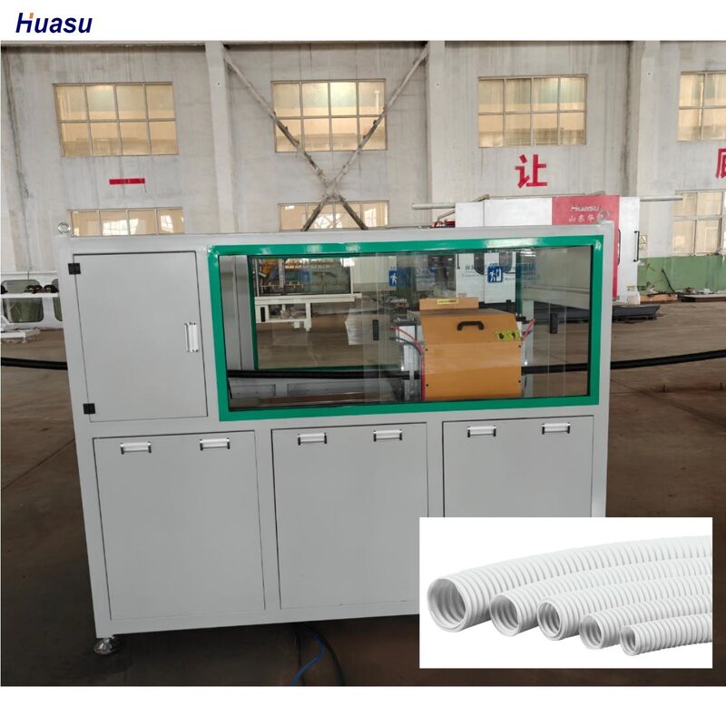 Dây chuyền sản xuất ống nhựa HDPE sóng hỗ trợ các ứng dụng ép đùn ống nhựa khác nhau