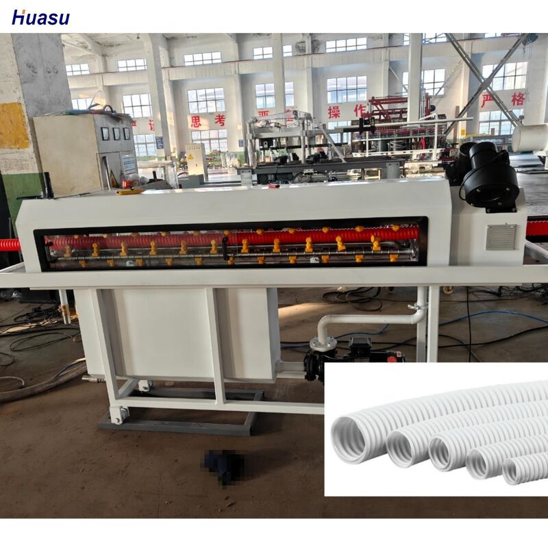 PVC PE PP Đường duy nhất đường ống đúc lỏng với công nghệ linh kiện điện Schneider Siemens cho sản xuất đường ống