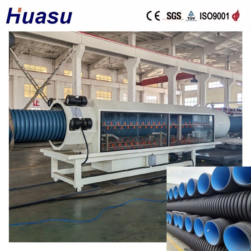 Đường xả ống PE/PP/PVC/MPP có tường kép cao tốc