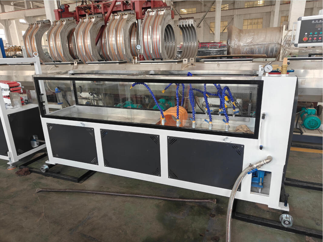 PLC Control Spiral Pipe Extrusion Line Handling Pipe Size 40-4000mm and Pipe Shape With Customer Needs Sample Or Drawing